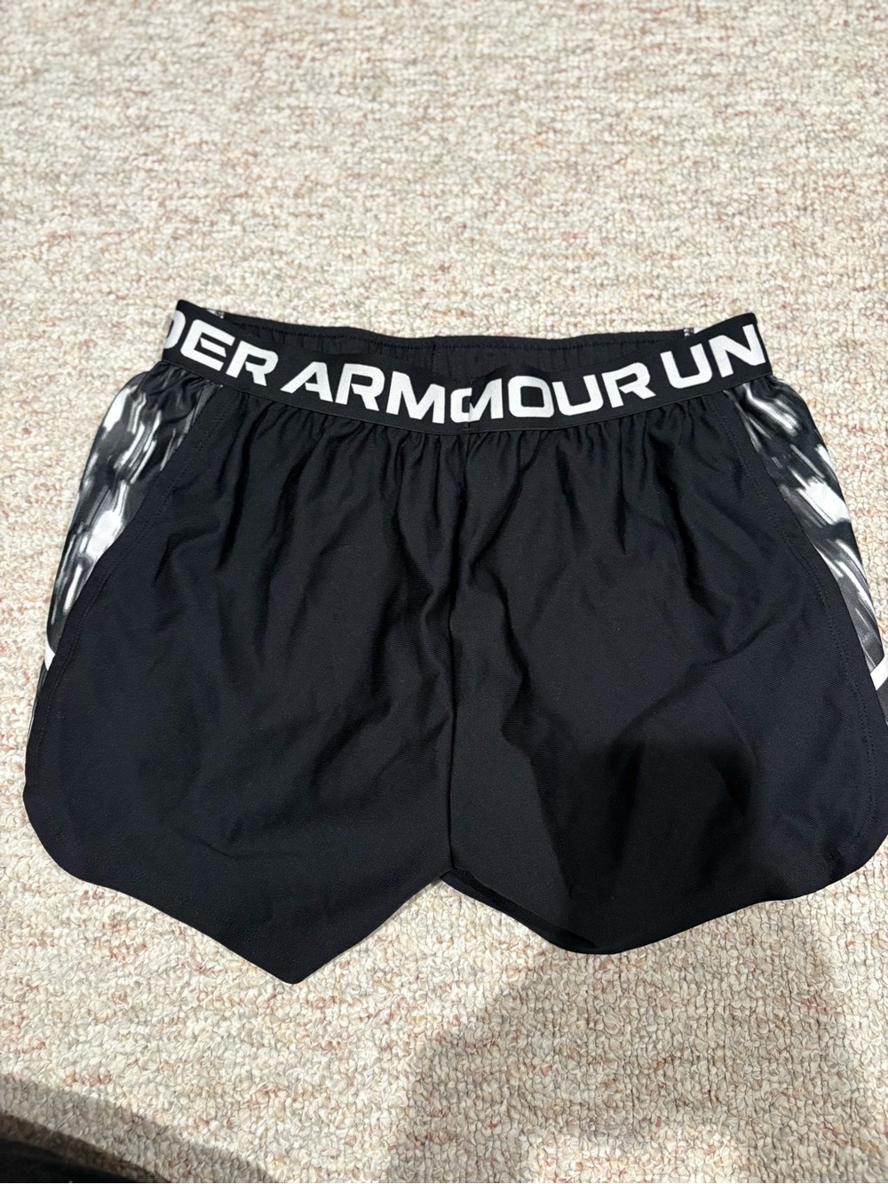 Under Armour Black  Performance Shorts